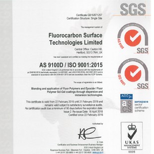 FST AS9100D / ISO9001:2015